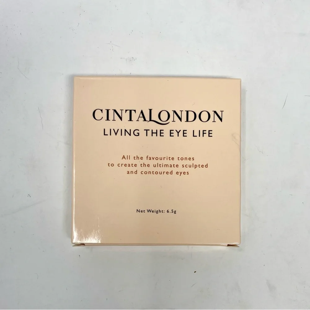 NIB Cinta London Living The Eye Life Sculpted Eye Palette 9 Shades